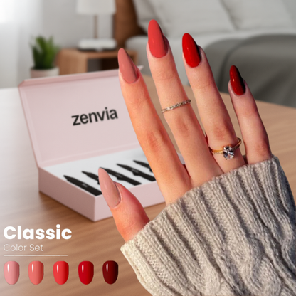 Zenvia Professional Nail Pen - 5 Colors Per Set