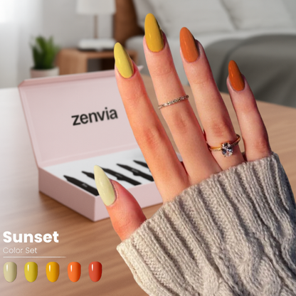 Zenvia Professional Nail Pen - 5 Colors Per Set