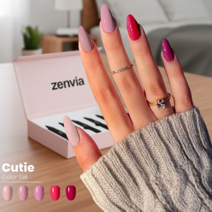 Zenvia Professional Nail Pen - 5 Colors Per Set